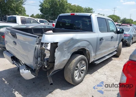 2018 Ford F-150 Xl из США, поврежденный, VIN 1FTEW1EP4JKD16233